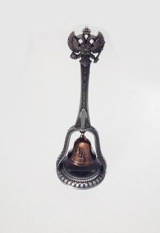 Колокольчик металл Герб Спас [BE1-00001]