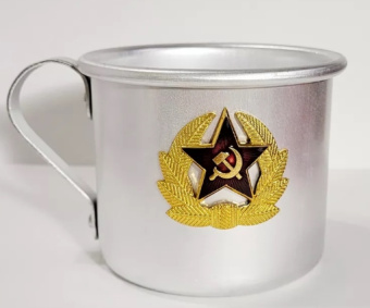 Кружка аллюминиевая Кокарда