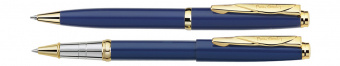 Набор PC0922BP/RP (ручка шариковая+роллер) цвет: синий
