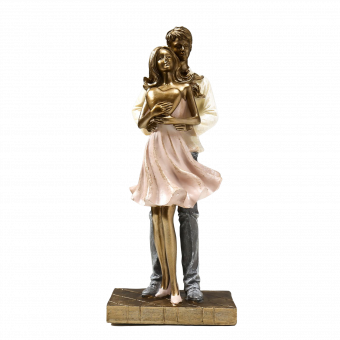 Сувенир "Влюблённая пара с сердцем - объятия"  5185238