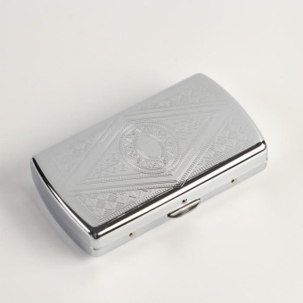 Портсигар на 12 сигарет, 5.3×9×1.6 см