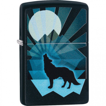 Зажигалка ZIPPO 29864 Wolf and Moon