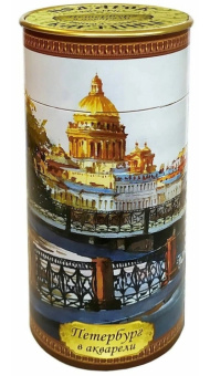 Чай "Петербург в акварели - Исаакиевский собор", картон, 75г (1082)