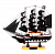 Корабль FJ24016, 24*6*22см, пиратский, черные паруса   4415139
